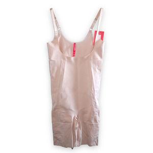 Spanx OnCore Open-Bust Mid-Thigh Bodysuit Size Small NWT 10130R